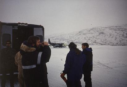 Snowy Runway